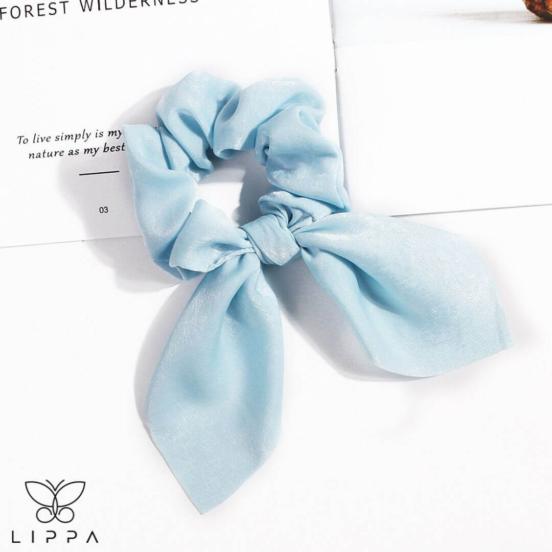 Hair Scrunchie - Light Blue