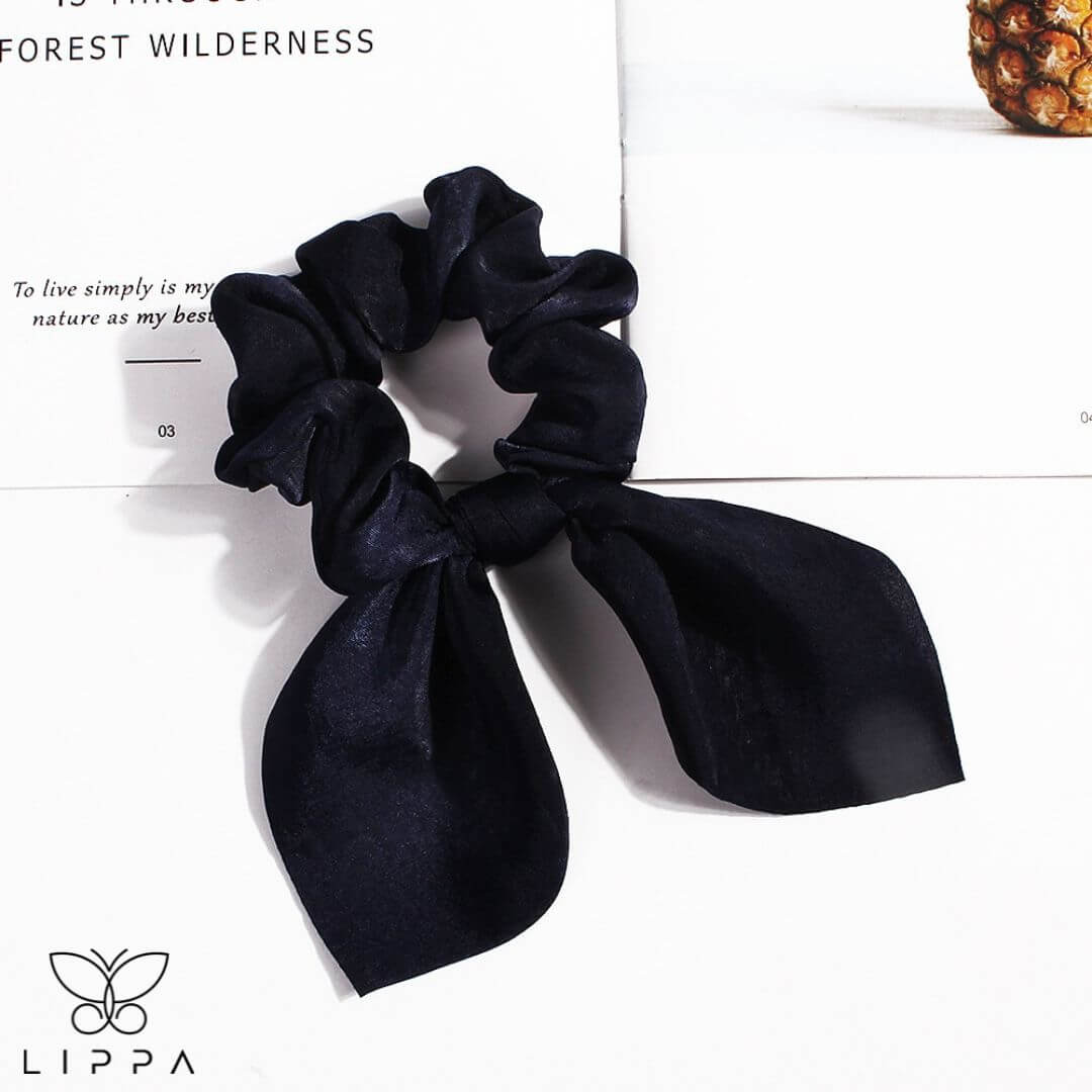 Hair Scrunchie - Dark Blue