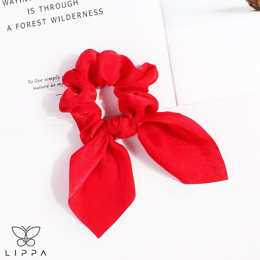 Hair Scrunchie - Red