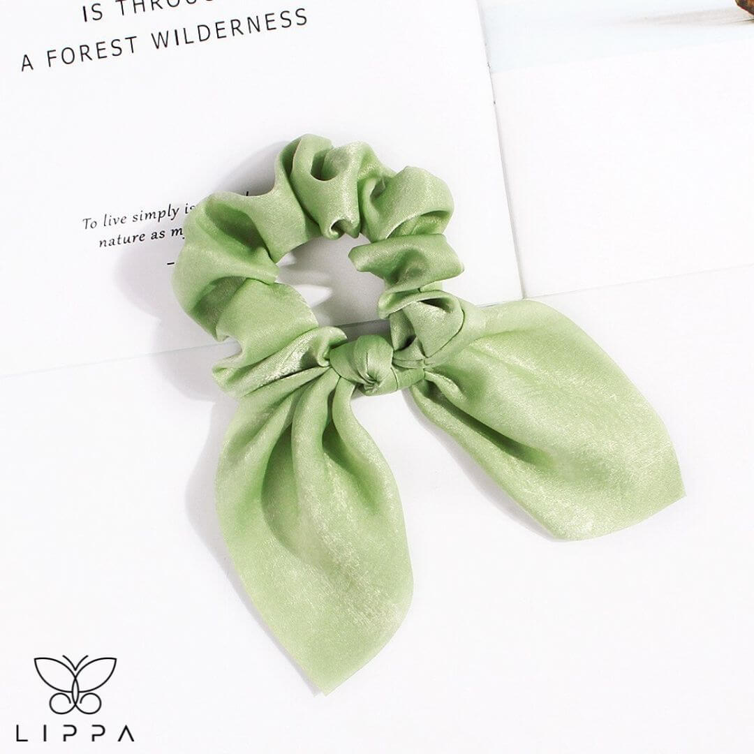 Hair Scrunchie - Green