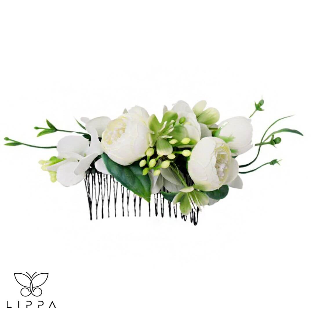 Bridal Flower Comb