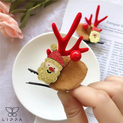 Christmas Cute Hairpins for Girls