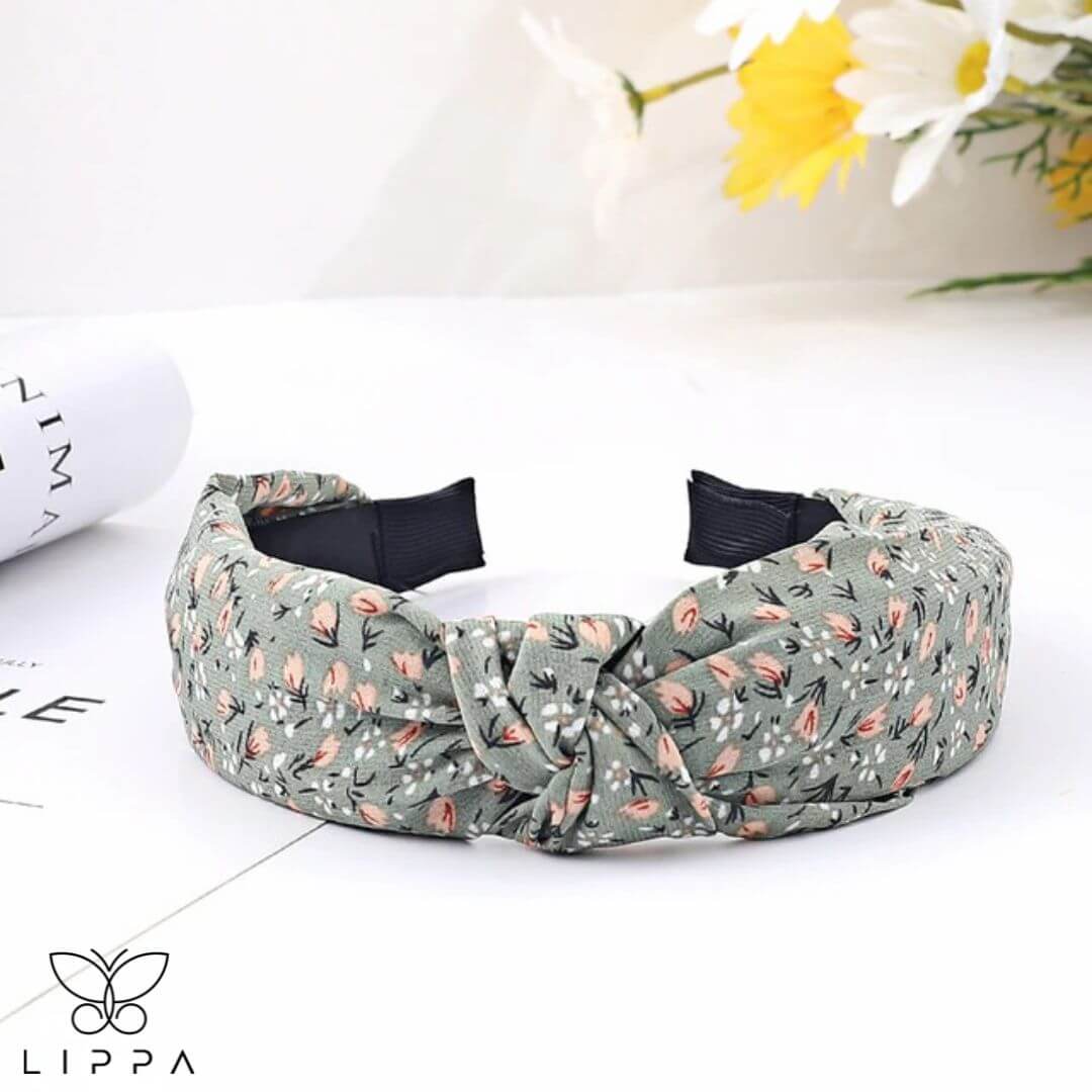 Handmade Headband Printed Floral Design Hair band Fabric for Short Medium Hair Style 17