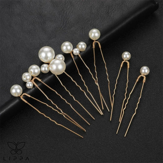 Pearl Hair Pin Set