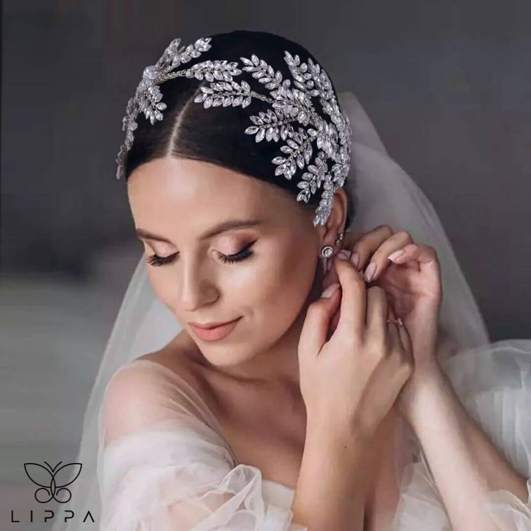 Princess Tiara - Baroque Crystal Headpiece for Regal Elegance