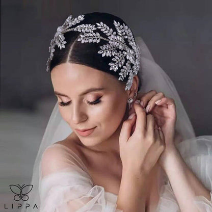 Princess Tiara - Baroque Crystal Headpiece for Regal Elegance