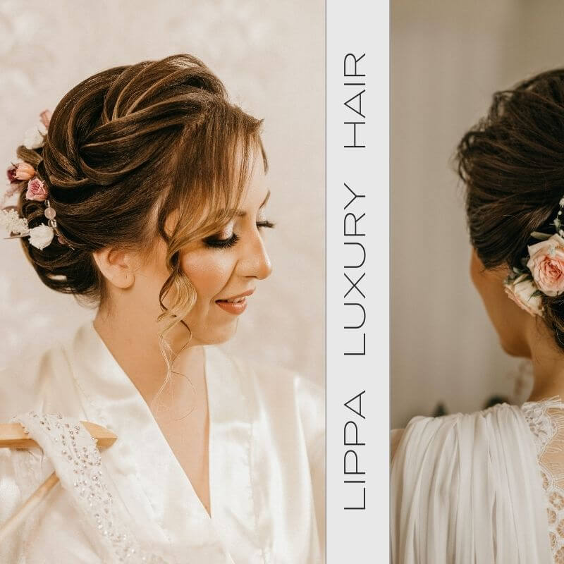Lippa Hair Accessory collection of claw clips bridal hair jewelry