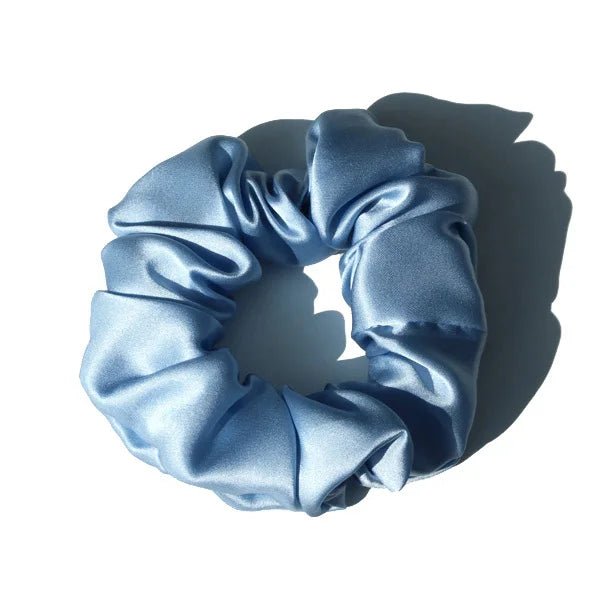 Luxury Silk Hair Scrunchies for Shiny Hair