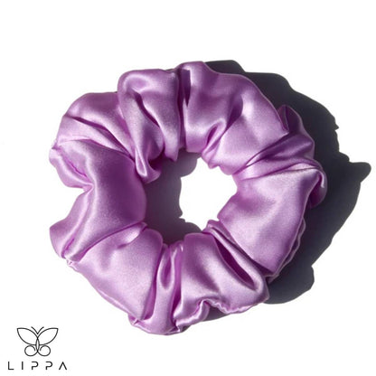 Luxury Silk Hair Scrunchies for Shiny Hair