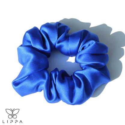 Luxury Silk Hair Scrunchies for Shiny Hair