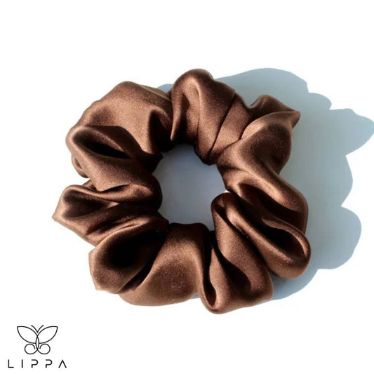 Pure Mulberry Silk Large Scrunchies for Thick Hair