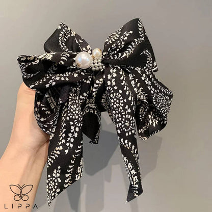 Large Ribbon Bow Hair Pin for Cute Hairstyle