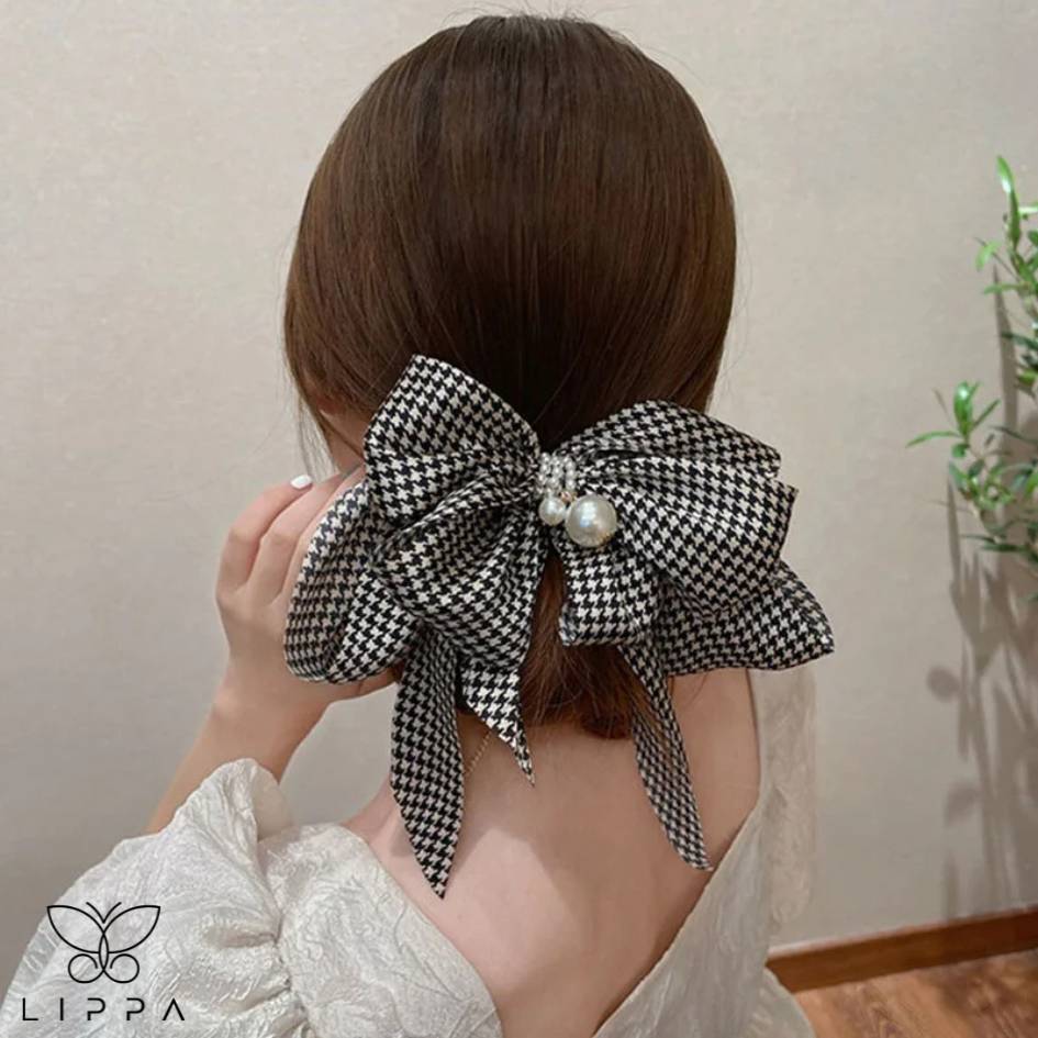 Large Ribbon Bow Hair Pin for Cute Hairstyle