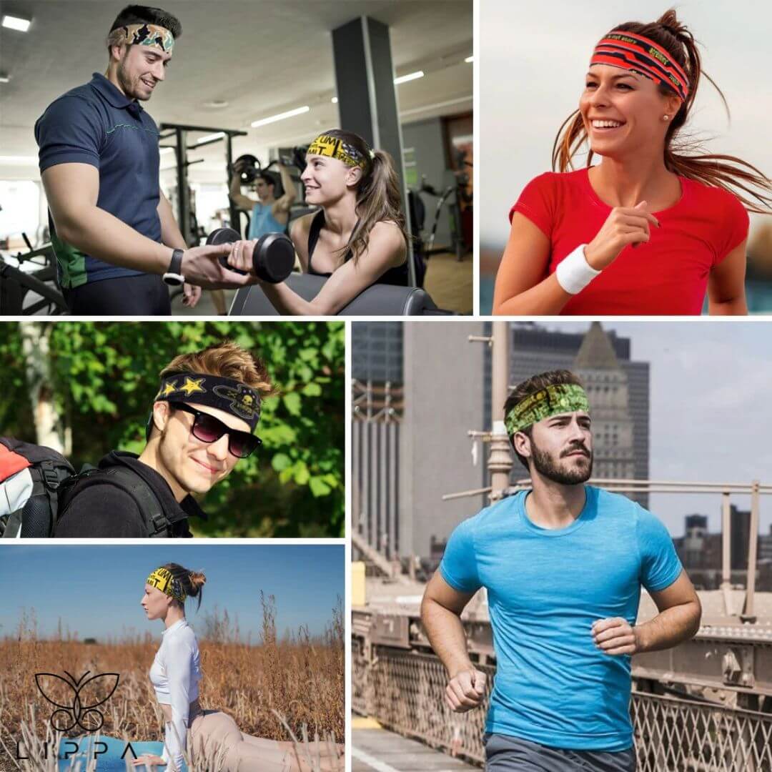 Sport Headband Workout Fitness Sweatband